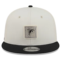 Men's New Era  Cream/Black Atlanta Falcons 2026 NFL Training Camp 9FIFTY Snapback Hat
