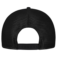 Men's New Era Cream/Black Atlanta Falcons  Cutout A-Frame 9FIFTY Snapback Hat