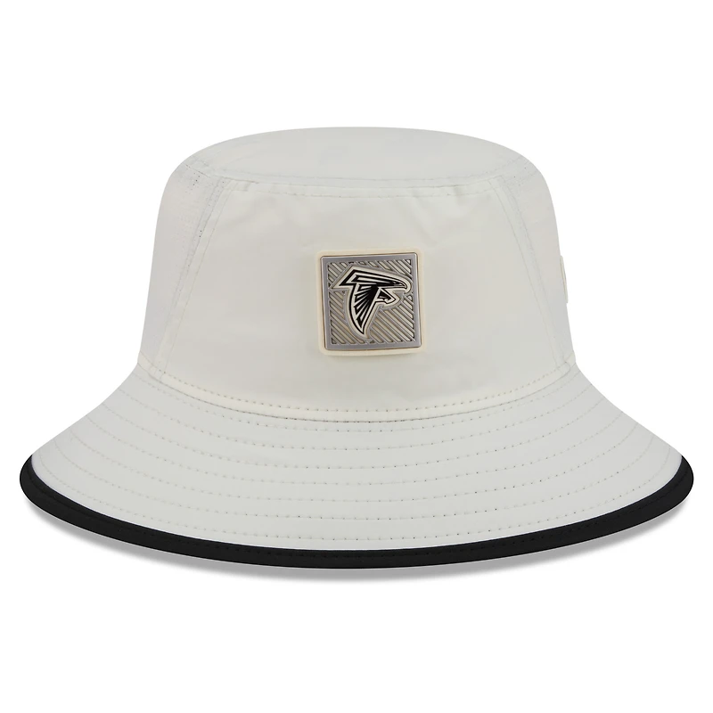Men's New Era Cream Atlanta Falcons 2026 NFL Training Camp Sport Bucket Hat