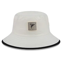 Men's New Era  Cream Atlanta Falcons 2026 NFL Training Camp Sport Bucket Hat