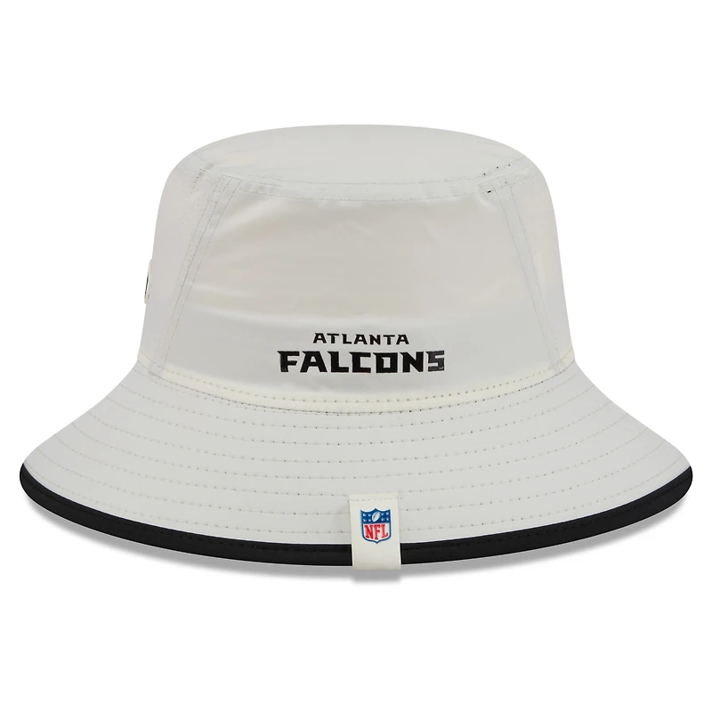 Men's New Era Cream Atlanta Falcons 2026 NFL Training Camp Sport Bucket Hat