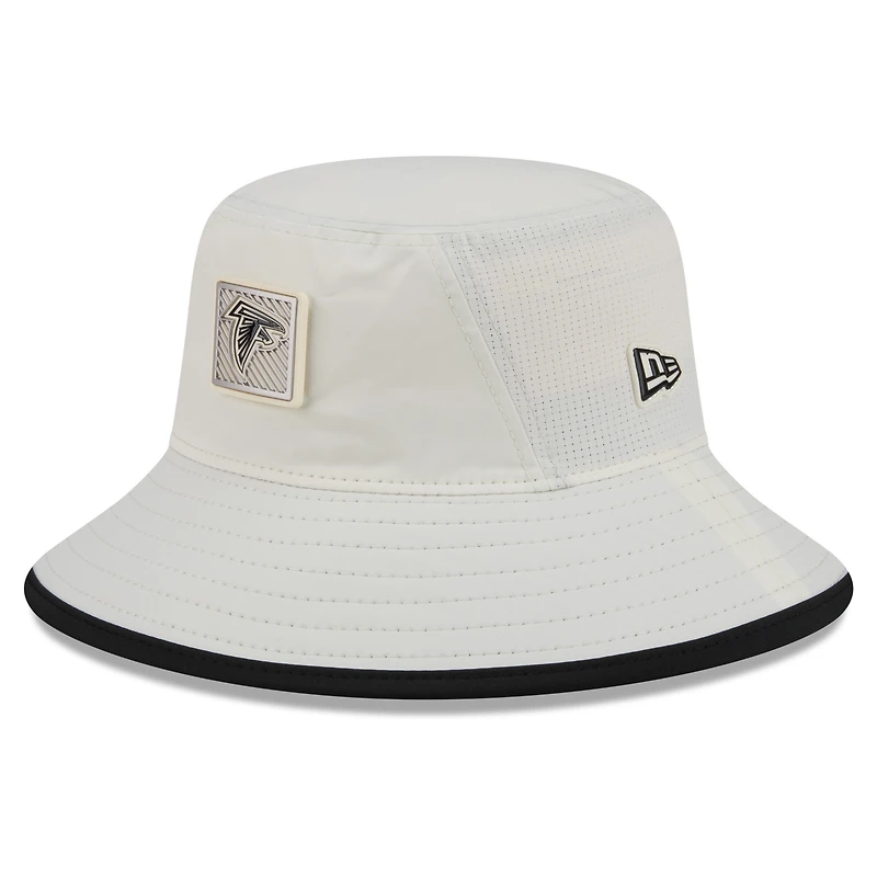 Men's New Era Cream Atlanta Falcons 2026 NFL Training Camp Sport Bucket Hat