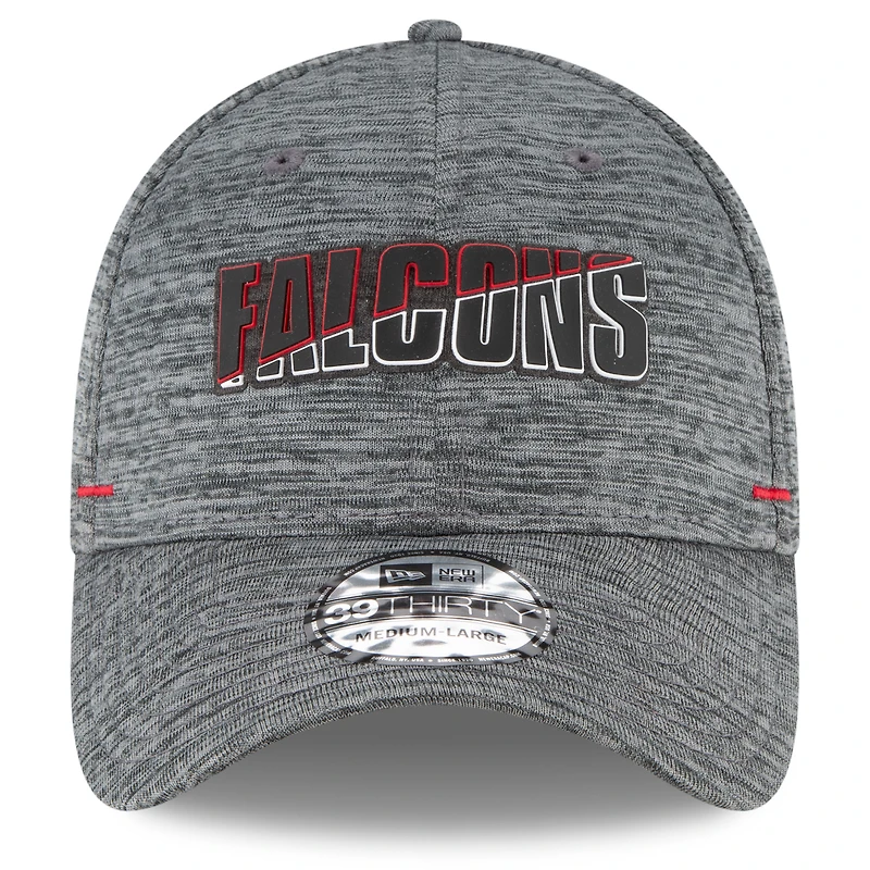 Men's New Era Graphite Atlanta Falcons 2020 NFL Summer Sideline 39THIRTY Flex Hat