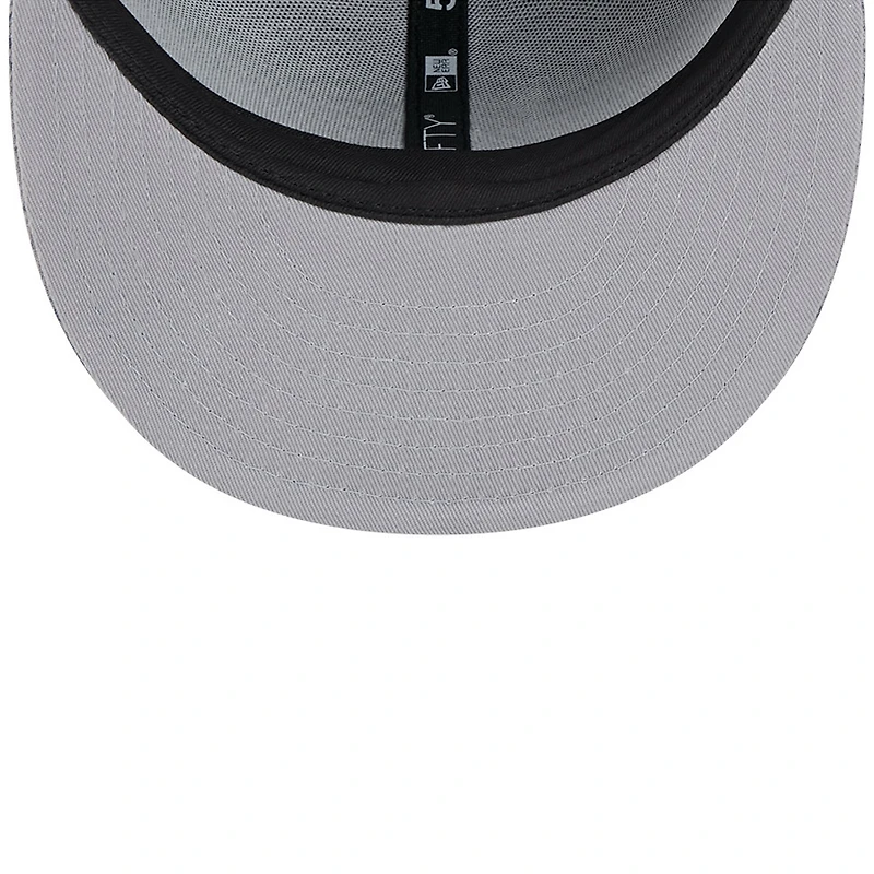 Casquette ajustée 59FIFTY Atlanta Falcons 2024 Sideline New Era pour homme, grise