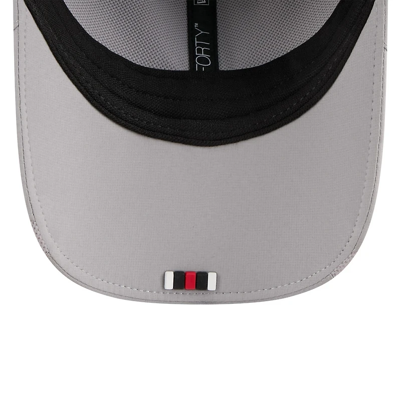 Men's New Era Gray Atlanta Falcons 2025 Sideline  M-Crown 9FORTY Adjustable Hat