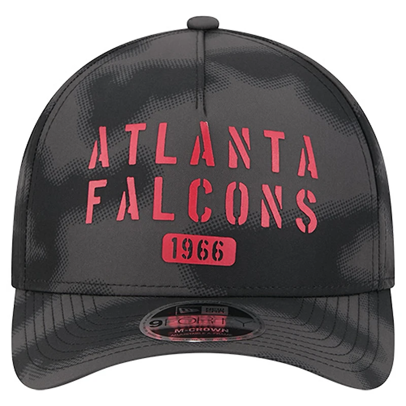 Men's New Era Gray Atlanta Falcons Halftone Camo 9FORTY Hat
