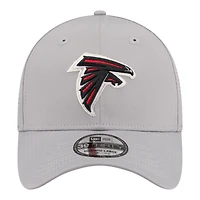 Casquette New Era Flex grise Atlanta Falcons perforée pour homme 39THIRTY