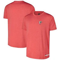 T-shirt New Era pour homme, rouge chiné, Atlanta Falcons 2024 NFL Training Camp