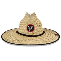 Men's New Era Natural Atlanta Falcons NFL Training Camp Official Straw Lifeguard Hat