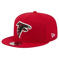 Men's New Era  Red Atlanta Falcons 9FIFTY Snapback Hat