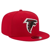 Men's New Era  Red Atlanta Falcons 9FIFTY Snapback Hat