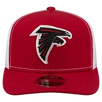 Men's New Era  Red Atlanta Falcons 9SEVENTY Trucker Adjustable Hat