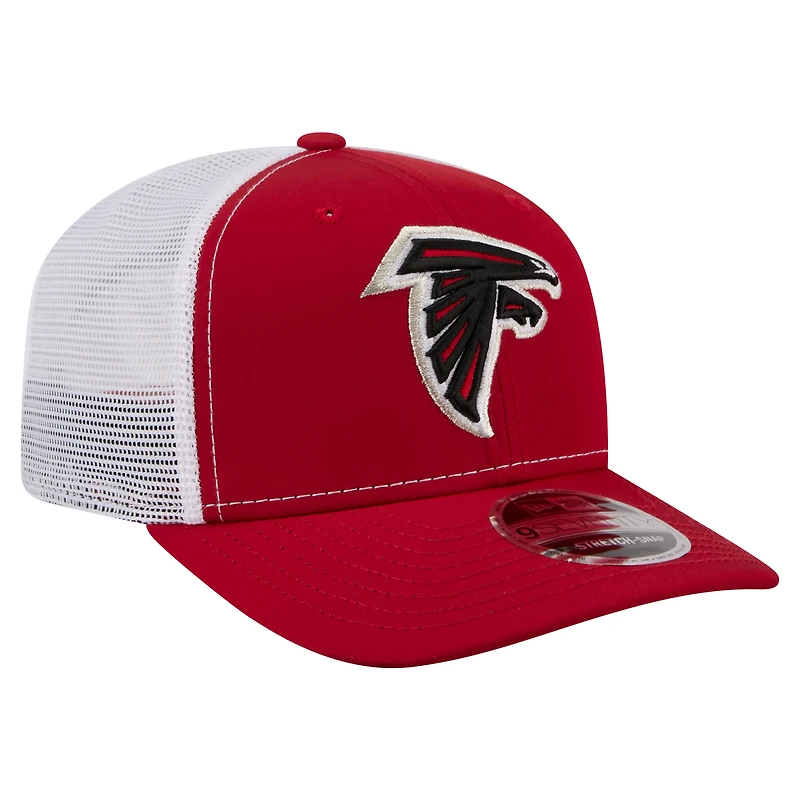 Men's New Era Red Atlanta Falcons 9SEVENTY Trucker Adjustable Hat