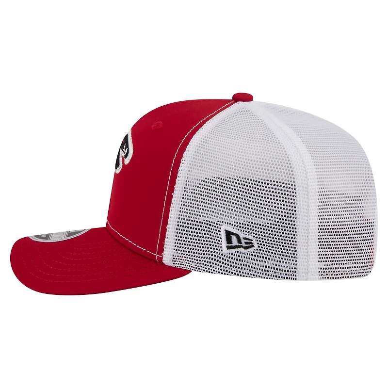 Men's New Era  Red Atlanta Falcons 9SEVENTY Trucker Adjustable Hat