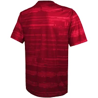 T-shirt à manches longues New Era pour homme, rouge Atlanta Falcons