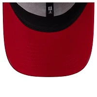 Casquette ajustable New Era rouge Atlanta Falcons Core Team 9FORTY pour homme