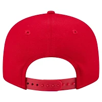 Casquette snapback New Era rouge Atlanta Falcons Core Team Script 9FIFTY pour homme