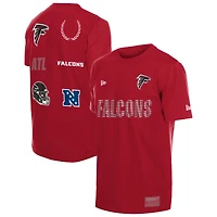 T-shirt de match New Era rouge Atlanta Falcons pour homme