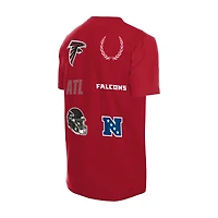 Men's New Era  Red Atlanta Falcons Match T-Shirt