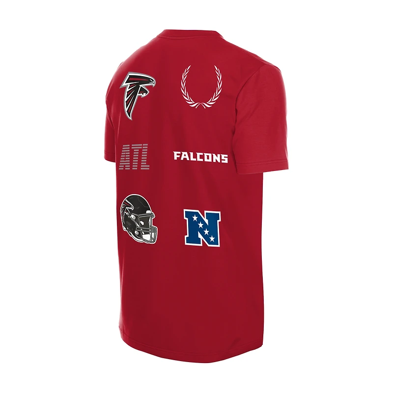 Men's New Era  Red Atlanta Falcons Match T-Shirt