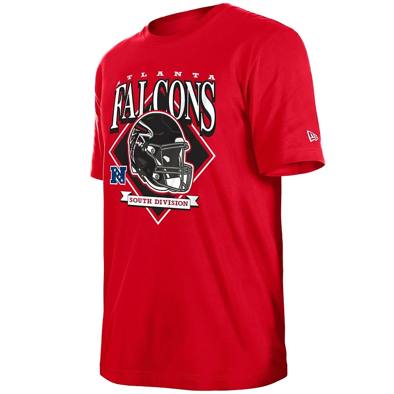 Men's New Era Red Atlanta Falcons Team Logo T-Shirt