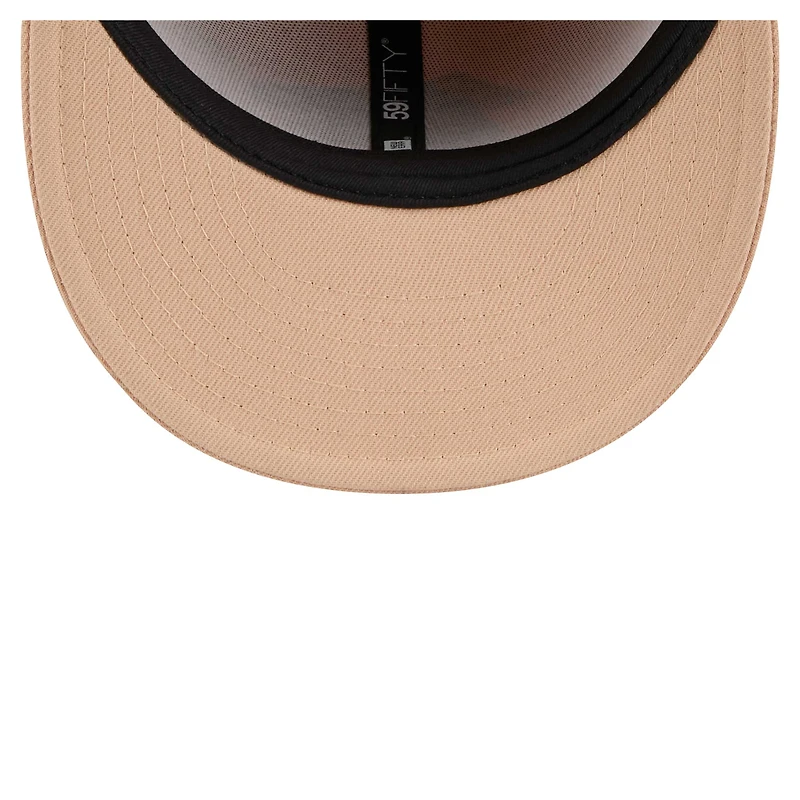 Casquette ajustée 59FIFTY Candied Pecan des Falcons d'Atlanta de New Era pour homme