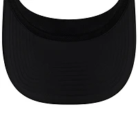 Visière ajustable New Era blanche/noire pour homme, camp d'entraînement NFL 2025 des Falcons d'Atlanta