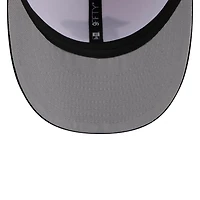 Men's New Era  White/Black Atlanta Falcons 2026 NFL Draft Pre-Curved 9FIFTY Snapback Hat