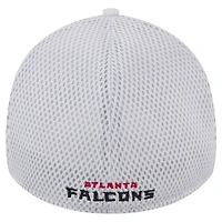 Casquette flexible 39THIRTY New Era des Atlanta Falcons Breakers pour hommes, blanche