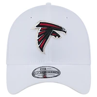 Casquette New Era blanche Atlanta Falcons Main 39THIRTY Flex pour homme