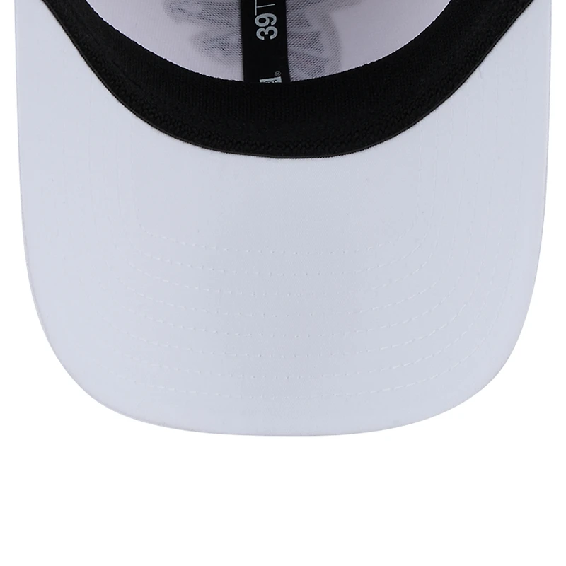 Casquette New Era blanche Atlanta Falcons Main 39THIRTY Flex pour homme