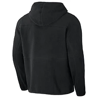 Sweat à capuche zippé en sherpa noir Atlanta Falcons pour homme de la collection NFL x Darius Rucker par Fanatics