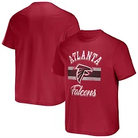 Collection NFL x Darius Rucker pour hommes par Fanatics T-shirt à rayures rouge des Falcons d'Atlanta