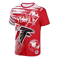 Men's NFL x Staple Red Atlanta Falcons All Over Print T-Shirt