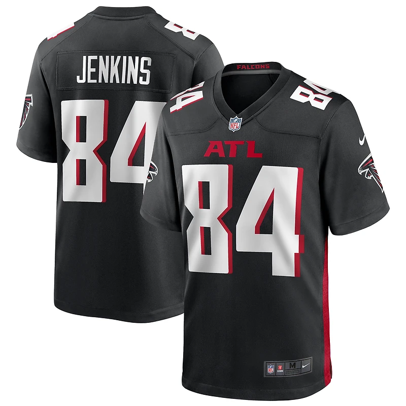 Maillot de joueur retraité Nike Alfred Jenkins des Atlanta Falcons pour homme, noir