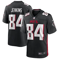 Maillot de joueur retraité Nike Alfred Jenkins des Atlanta Falcons pour homme, noir