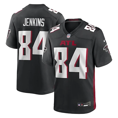 Men's Nike Alfred Jenkins Black Atlanta Falcons Game Retired Player Jersey