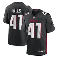 Maillot Nike Ben Sauls noir pour homme des Atlanta Falcons