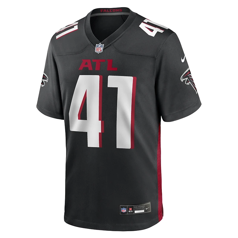 Men's Nike Ben Sauls  Black Atlanta Falcons Team Game Jersey