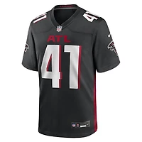 Men's Nike Ben Sauls  Black Atlanta Falcons Team Game Jersey