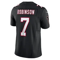 Nike Bijan Robinson pour hommes Noir Atlanta Falcons Alternate Vapor F.U.S.E. Maillot limité