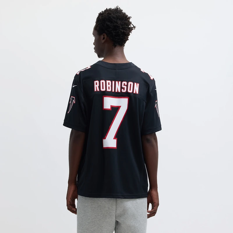 Nike Bijan Robinson pour hommes Noir Atlanta Falcons Alternate Vapor F.U.S.E. Maillot limité