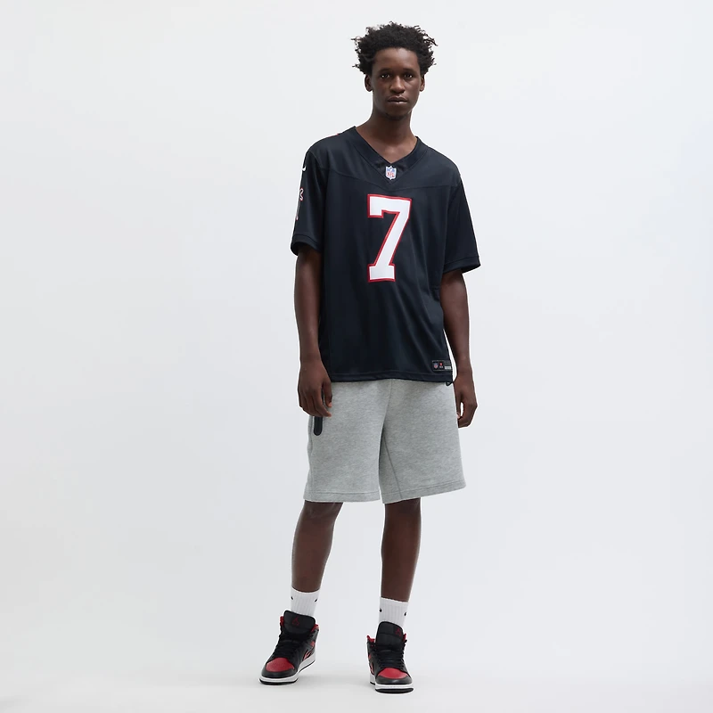 Nike Bijan Robinson pour hommes Noir Atlanta Falcons Alternate Vapor F.U.S.E. Maillot limité