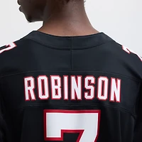 Nike Bijan Robinson pour hommes Noir Atlanta Falcons Alternate Vapor F.U.S.E. Maillot limité