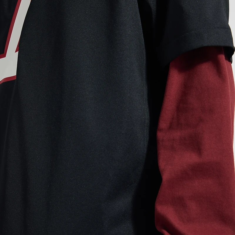 Men's Nike Bijan Robinson Black Atlanta Falcons Throwback Game Jersey