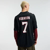 Men's Nike Bijan Robinson Black Atlanta Falcons  Throwback Game Jersey