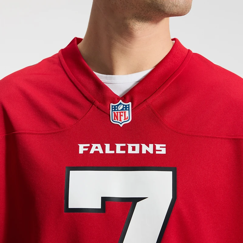 Men's Nike Bijan Robinson Red Atlanta Falcons Game Jersey