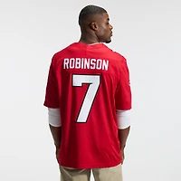 Men's Nike Bijan Robinson White Atlanta Falcons Vapor F.U.S.E. Stitched Limited Jersey