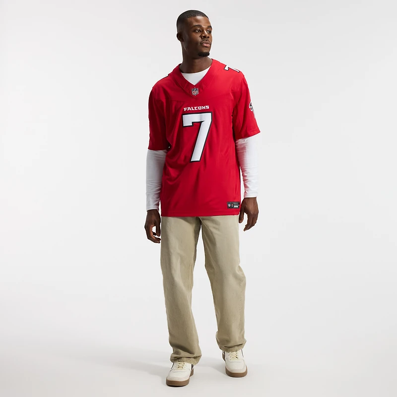 Men's Nike Bijan Robinson White Atlanta Falcons Vapor F.U.S.E. Stitched Limited Jersey