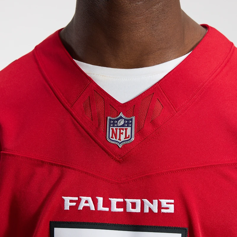 Men's Nike Bijan Robinson White Atlanta Falcons Vapor F.U.S.E. Stitched Limited Jersey